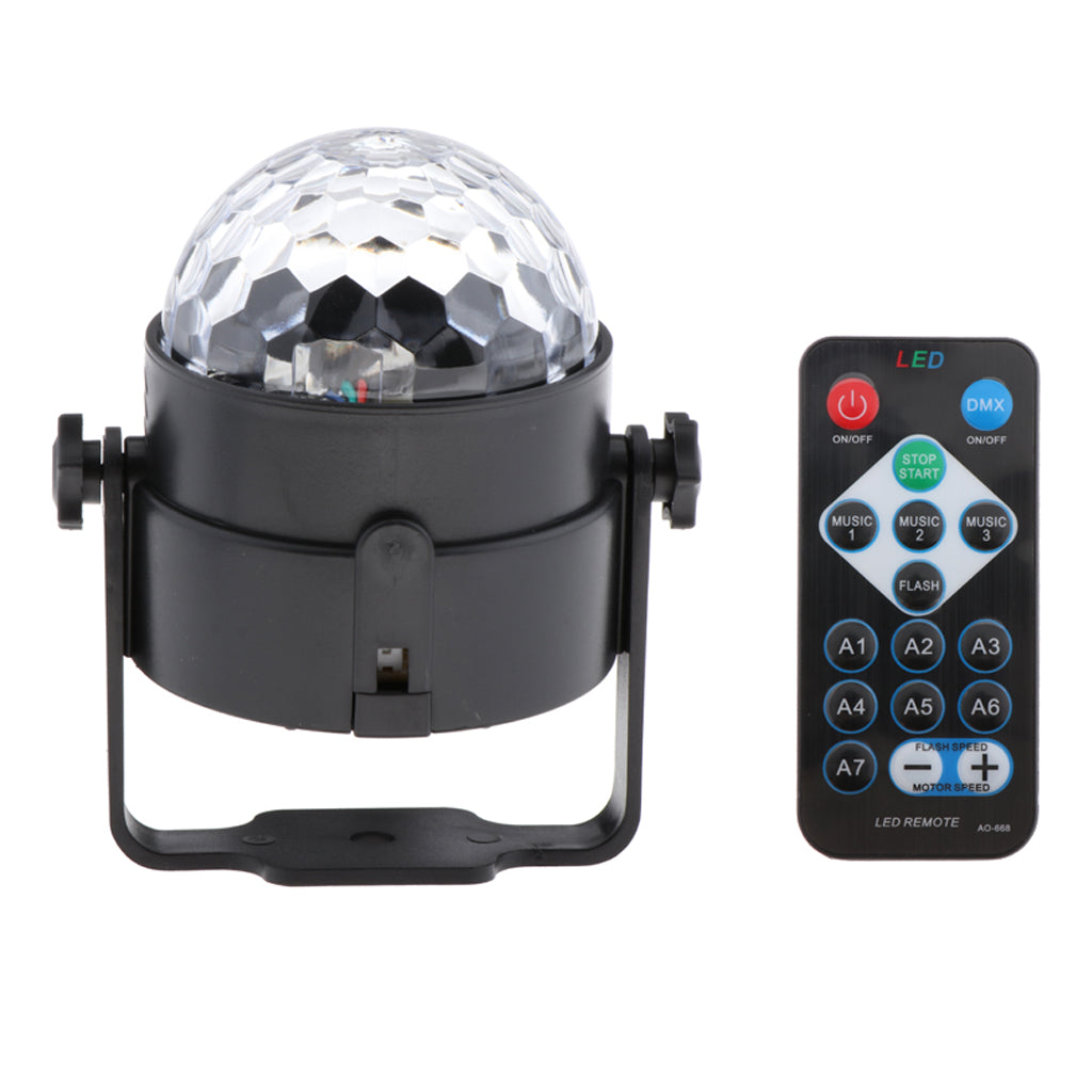 USB LED RGB Disco Stage Light Party Club DJ KTV Christmas Magic Ball Lamp