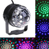 1x Disco Party Lights Strobe LED DJ Ball Sound Activated Bulb Dance Lamp