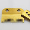 Anti-rust Stainless Steel Electric Hair Clipper Replacement Blade 2x Golden