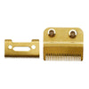 Anti-rust Stainless Steel Electric Hair Clipper Replacement Blade 2x Golden