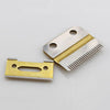 Anti-rust Stainless Steel Electric Hair Clipper Replacement Blade 2x Golden