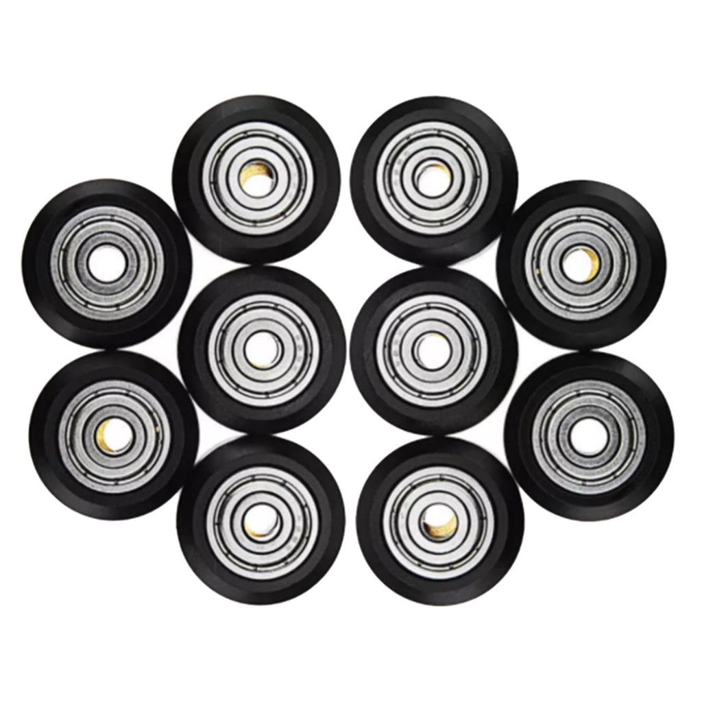 10pcs POM Material Big Pulley Wheel with Bearings for V-slot 3D Printer Part