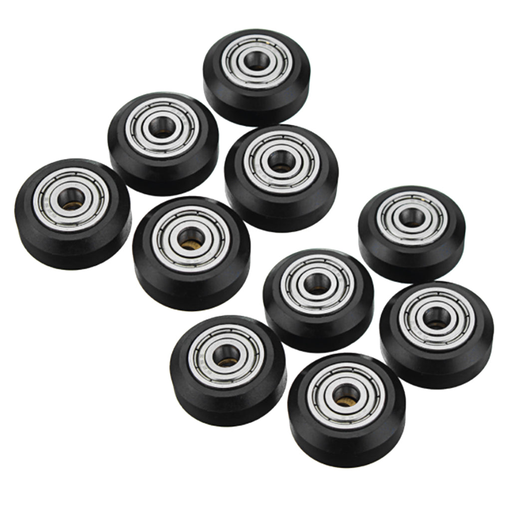 10pcs POM Material Big Pulley Wheel with Bearings for V-slot 3D Printer Part