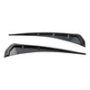 2Pieces Car Plastic Front Fender Air Vent Cover Trim for Honda Civic 2016-18