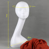 Female Mannequin Manikin Head Wig/Hat Jewelry Glasses Scarf Display Model C