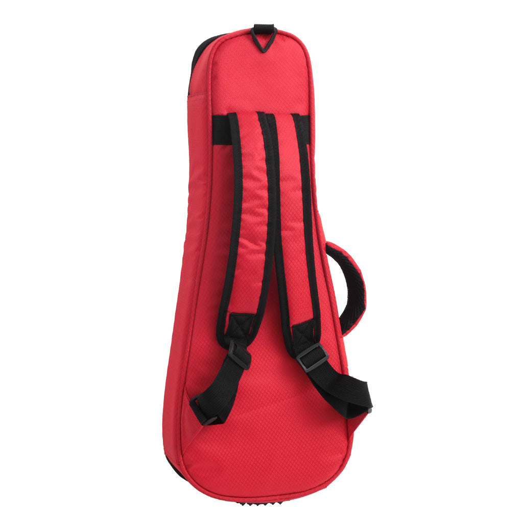 21inch ukulele guitar universal bag ukulele gig bag carrying case Red