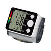 Automatic LCD Display Wrist Blood Pressure Monitor Heart Beat Meter Gray