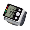 Automatic LCD Display Wrist Blood Pressure Monitor Heart Beat Meter Gray