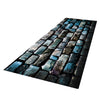 3D Blue Digital Printed Polyester Floor Mat Ground Blanket for Home 40x120cm