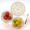 Creative Hollow Vegetable Fruit Snacks Plate Storage Baskets Home Decor L