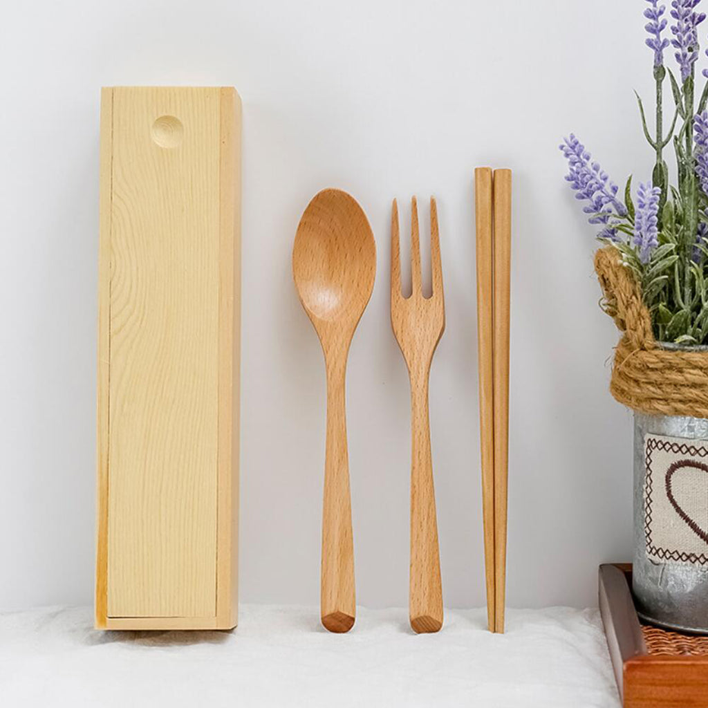 Wooden Fork Wooden Spoon Wooden chopsticks