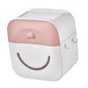 Wall Mount Tissue Box Waterproof Toilet Paper Holder Bathroom Accessory Pink