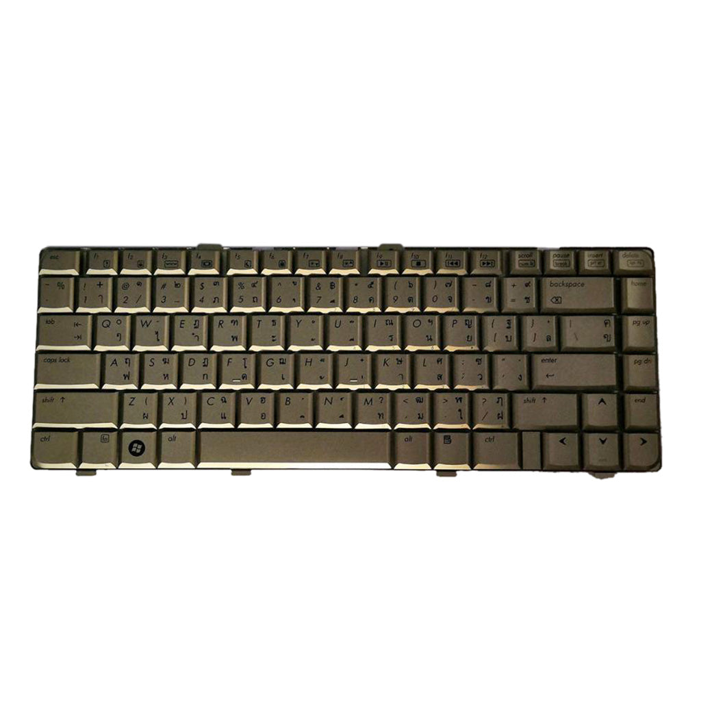 Keyboard For HP ZE2000 M2000 ZE2100 ZE5000 DV5200 - Thai Silver-Grey