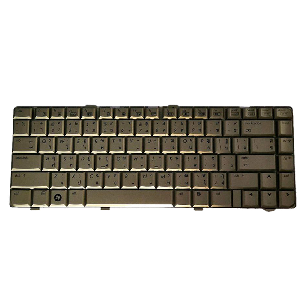 Keyboard For HP ZE2000 M2000 ZE2100 ZE5000 DV5200 - Thai Silver-Grey