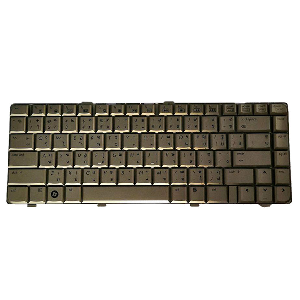 Keyboard For HP ZE2000 M2000 ZE2100 ZE5000 DV5200 - Thai Silver-Grey