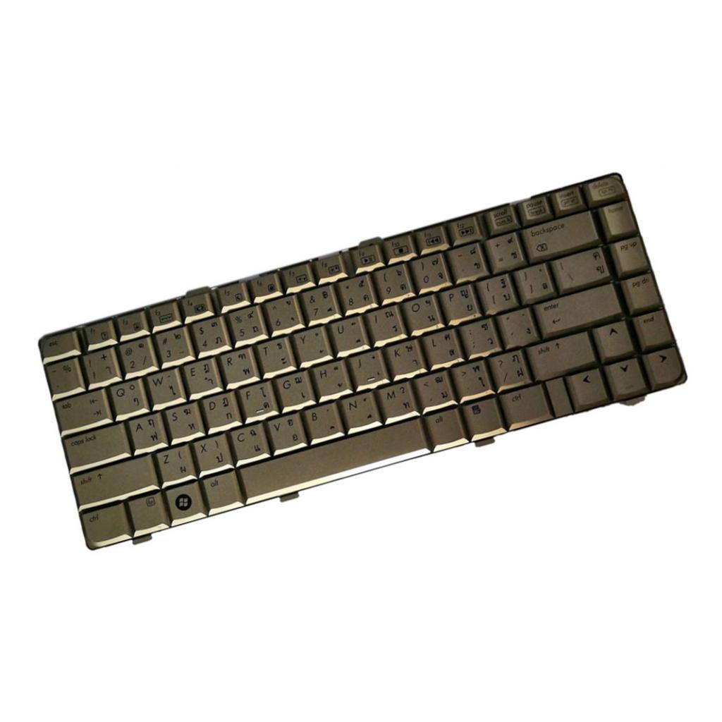 Keyboard For HP ZE2000 M2000 ZE2100 ZE5000 DV5200 - Thai Silver-Grey