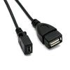 OTG Host Power Cable Micro USB Male to USB & Micro USB Female Adapter Cable