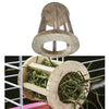 Rabbit Hay Feeder Rack Wooden Hay Manger Food Dispenser for Guinea Pig