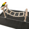 Pet Parrot Ladder Stand Swing Bridge Toy Training Toy for Parakeets Conures