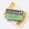 10pcs Ceramic Nail Drill Bits Grinding Polishing Head Cleaning Brush Set BH-08