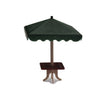 Load image into Gallery viewer, 20x Mini 4 Corner Umbrella Micro Sand Scene Model Photo Prop 1: 75 Green