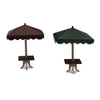 Load image into Gallery viewer, 20x Mini 4 Corner Umbrella Micro Sand Scene Model Photo Prop 1: 75 Green