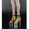 Load image into Gallery viewer, ZYTOYS 1:6 High Heel Clear Bottom for Sideshow 12inch Figures Doll Parts Golden