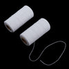 2Roll Soft Cotton Knitting Thread for Stockings Gloves Scarf Knitting White