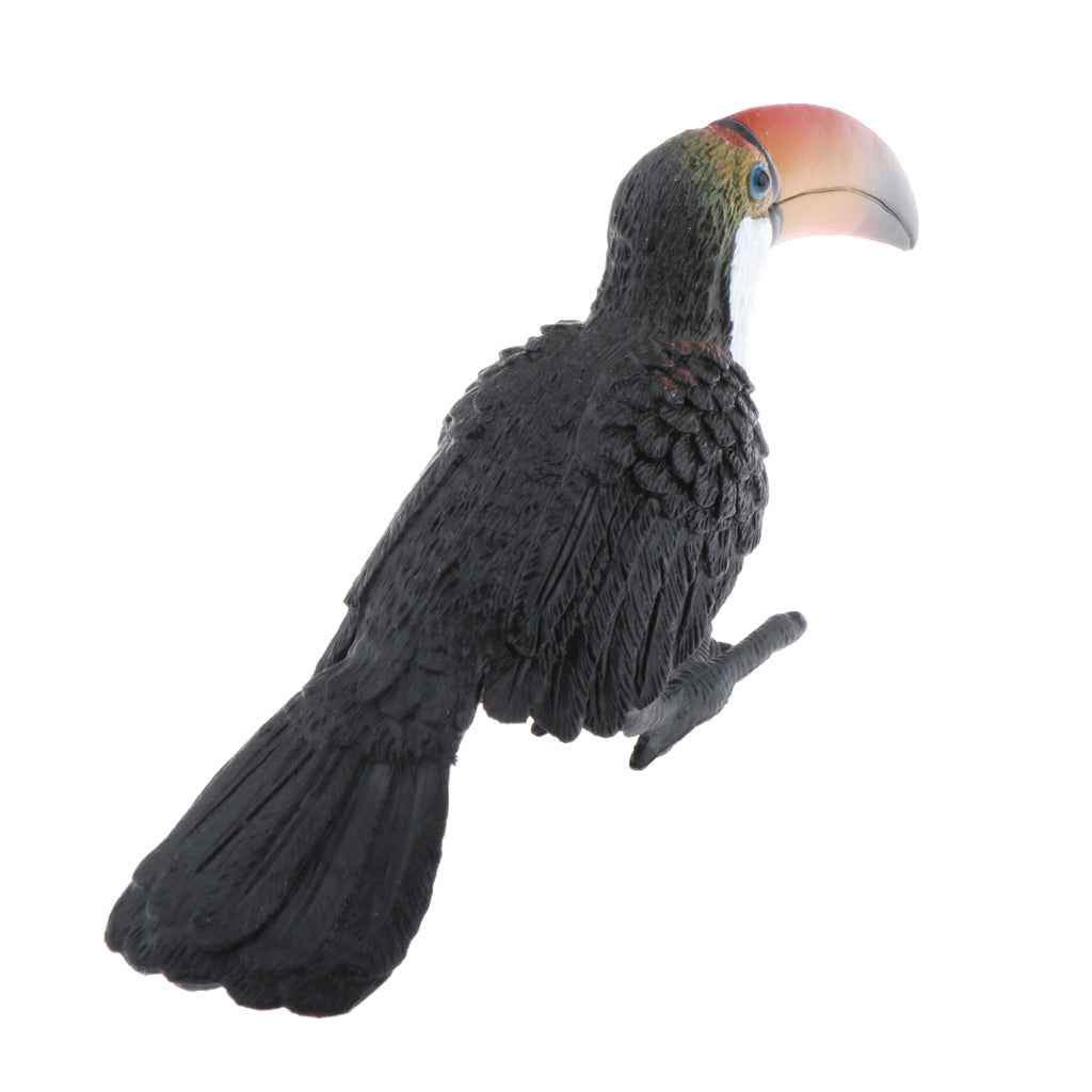 Static Animal Model Action Figure Toy for Kids and Adults Large Toucan