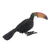 Static Animal Model Action Figure Toy for Kids and Adults Large Toucan