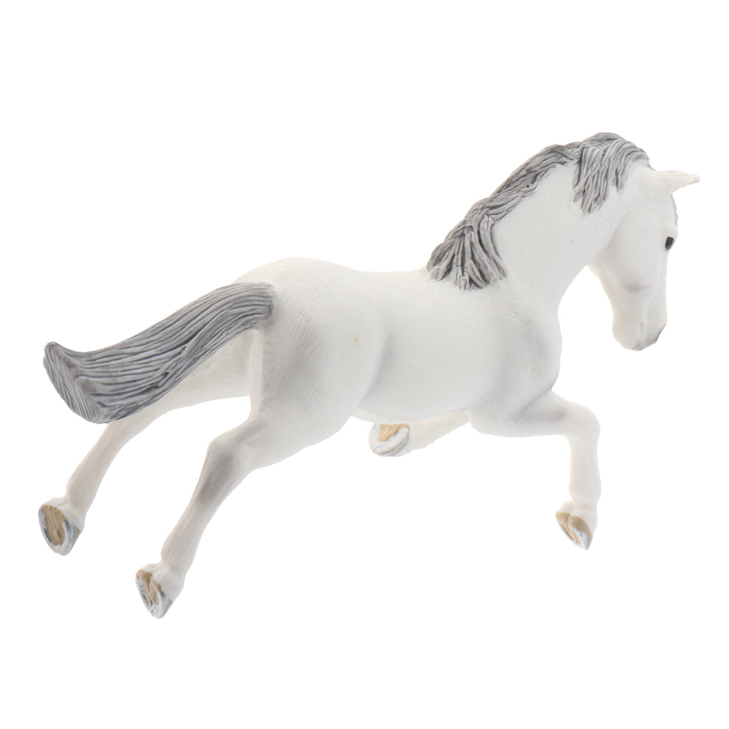 Static Animal Model Action Figure Toy for Kids and Adults Running Horse