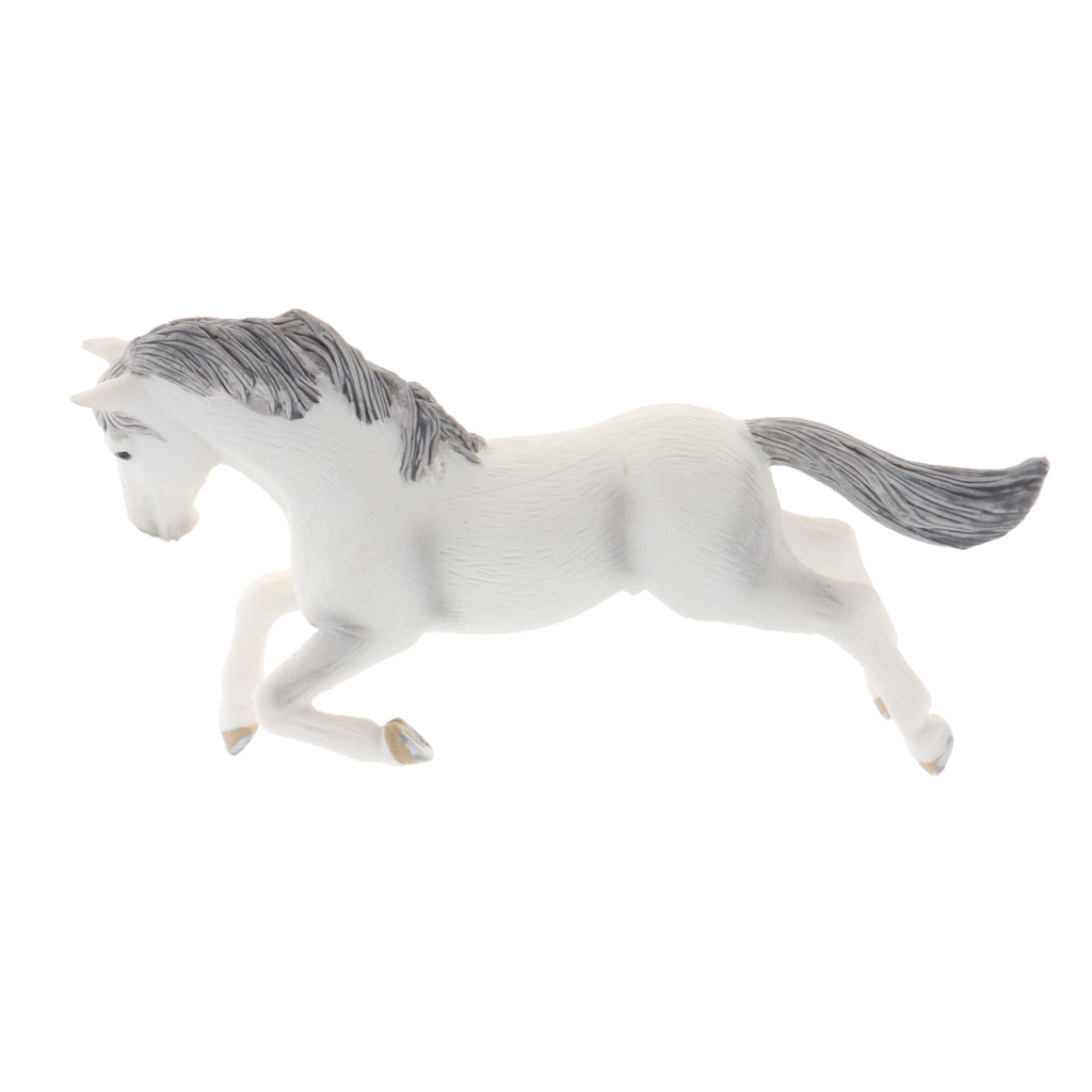 Static Animal Model Action Figure Toy for Kids and Adults Running Horse