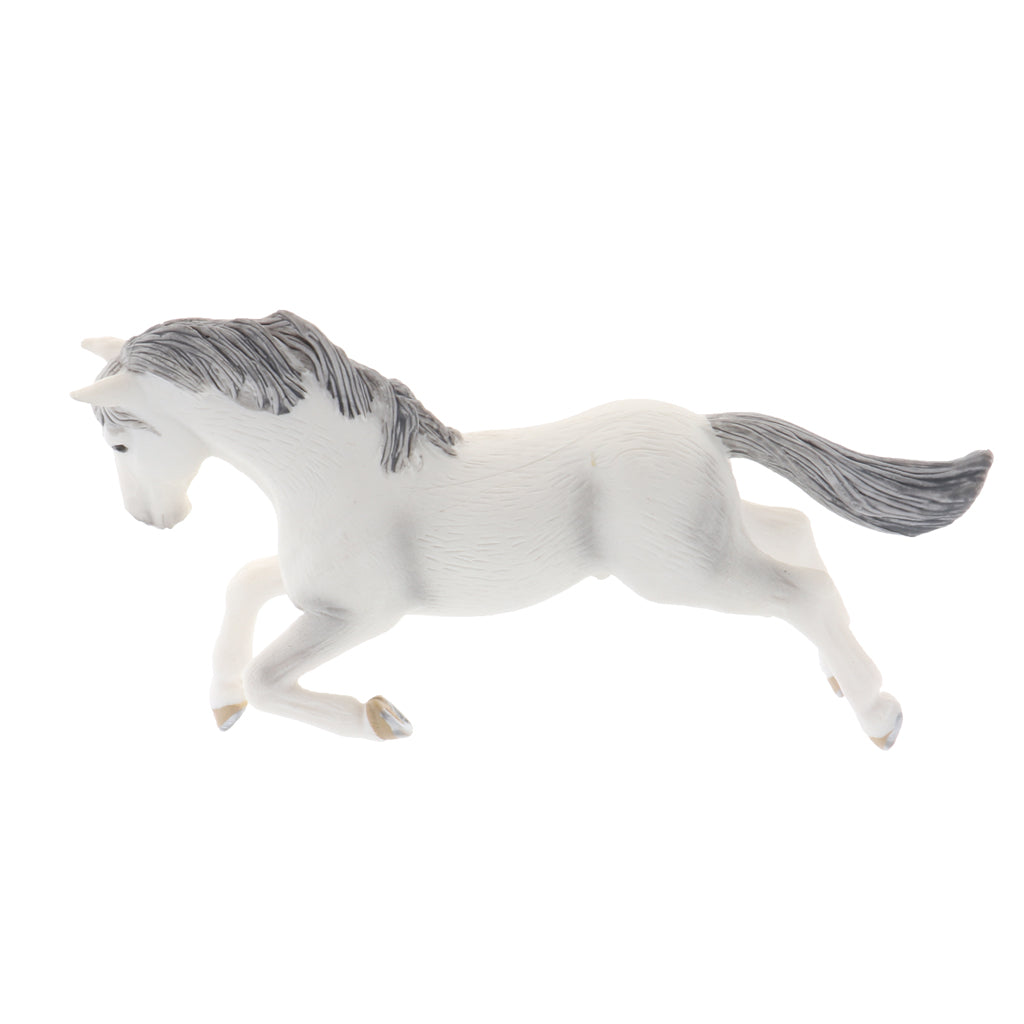 Static Animal Model Action Figure Toy for Kids and Adults Running Horse