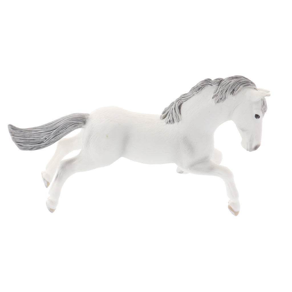 Static Animal Model Action Figure Toy for Kids and Adults Running Horse