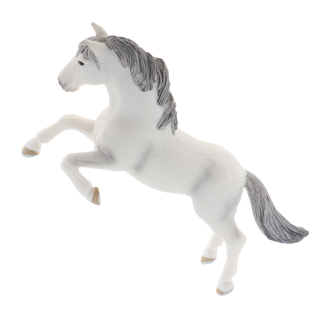 Static Animal Model Action Figure Toy for Kids and Adults Running Horse