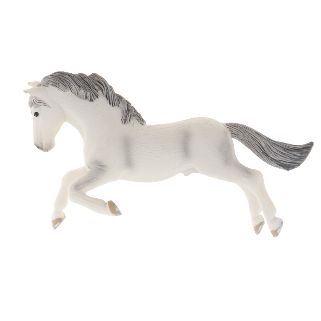 Static Animal Model Action Figure Toy for Kids and Adults Running Horse