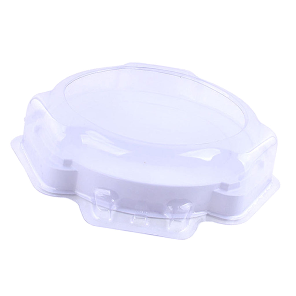 Plastic Burst Gyro Stadium Plate Combat Stadium White