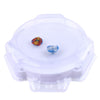 Plastic Burst Gyro Stadium Plate Combat Stadium White