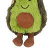 Cute Avocado Doll Keychain Plush Backbag Pendant Green