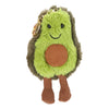 Cute Avocado Doll Keychain Plush Backbag Pendant Green