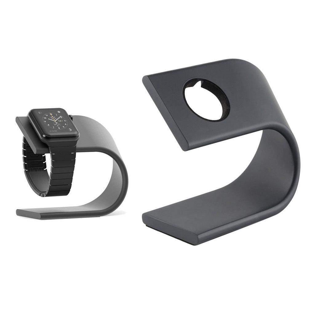 Aluminum Alloy Watch Cahrging Stand Holder Suitable for Apple Watch Black