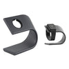 Aluminum Alloy Watch Cahrging Stand Holder Suitable for Apple Watch Black