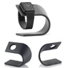 Aluminum Alloy Watch Cahrging Stand Holder Suitable for Apple Watch Black