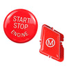 Car Engine Start Stop Buttons Cover for BMW 3 Series E90 E92 E93 M3 2007-13