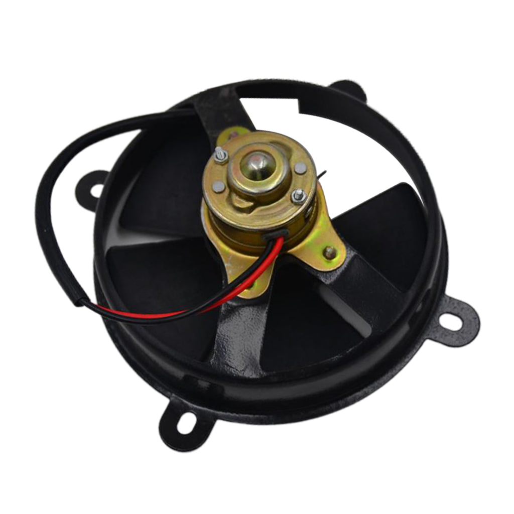 6in 5-blade 12V Engine Radiator Cooling Fan Assembly Universal For 150cc ATV