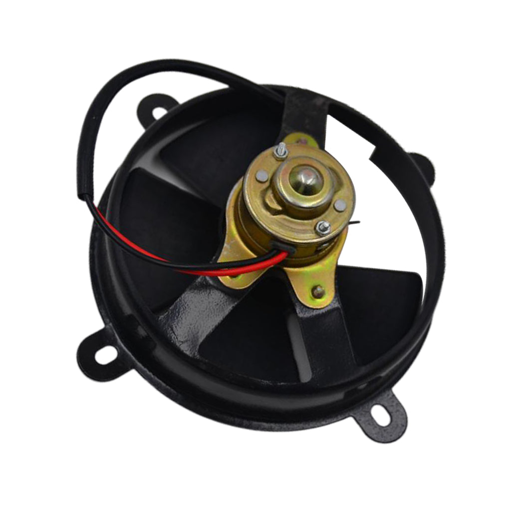 6in 5-blade 12V Engine Radiator Cooling Fan Assembly Universal For 150cc ATV