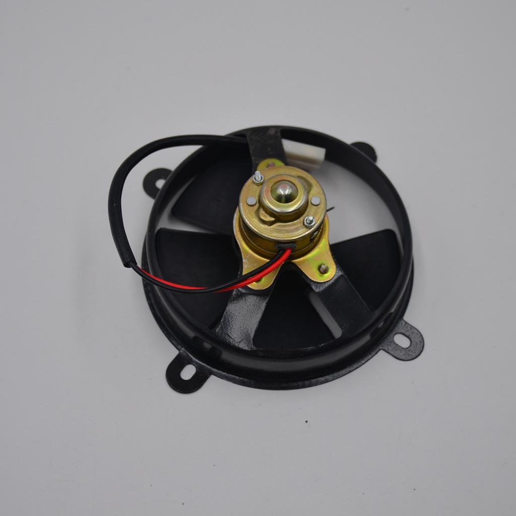 6in 5-blade 12V Engine Radiator Cooling Fan Assembly Universal For 150cc ATV