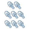 Pack of 8 Anchor Lashing Floor Mount Safe Hauling Capacity Tie Down D Ring