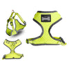 Breathable Mesh Pet Puppy Dog Walking Collar Chest Strap Harness Yellow M