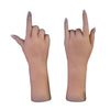 Silicone Women's Mannequin Fake Hands Jewelry Watches Display Manikin Hand